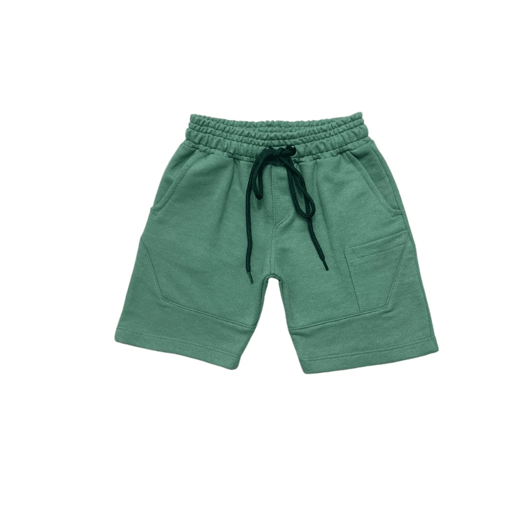 Bermuda para Meninos Moletom Moletinho de Algodão Confortável Infantil Juvenil 04 ao 16