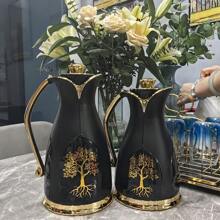 Nsulated Hot Kettle, Coffee Maker, Restaurant Office Outdoor Portable Vacuum Insulated Pot 2 Sets Back To School