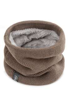 2 Stück/1 Stück Geschenk für Outdoor-Reisen, Fahrradschal, warmer Strickschal für Herbst und Winter, Fleecestrickschal, Geschenk für Urlaub und Geburtstag