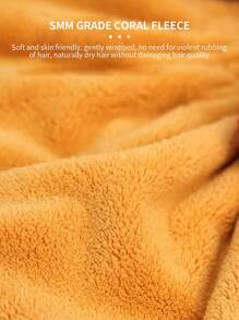 1pc/2pcs Coral Fleece Bow Hair Drying Towel, Quick Absorbent Hair Wrap Turban Home Bathroom Decor Fall Decor Back To School Hair Bonnet Shower Towels For Beaty Salon, Hotel Sports,Home Essentials, Towel, Skin Care