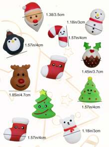 5/10pcs Kawaii Squishies, Fruits Animals Mochi Squishy Toys, Mini Stress Relief Toys For Christmas Party Favors, Classroom Prizes, Birthday Gift (Random Pattern)
