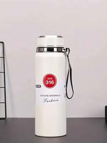 Opaque Long Stainless Steel  Flask, Double Walled, High Quality, Vacuum Insulated, 1000ML