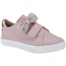 Kit 4 Items Girls' Tennis Shoes Kids Belt Bag And Girls' Socks - 彩色 - 查看 3