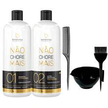 Borabella Don't Cry Anymore Kit 2x1L + Bowl/Fine Comb - trắng - Xem 1