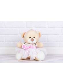 Ballerina Girl Teddy Bear 15 Cm - P Niches And Decorations - Hoa cành sẫm màu - Xem 1