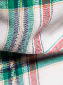 Camisa casual a cuadros para hombres, camisa de manga larga para hombres