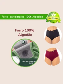 KIT 4 Panties Shaping Belt High Waist Double Front High Waist Comfort Thong Women's Lingerie - 彩色 - 查看 7