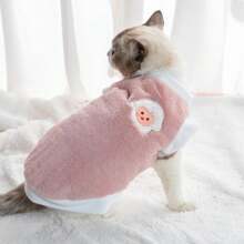 Pet Clothes, Cat Clothes, Autumn/Winter Cat Vest, Warm & Cute Plush Cat Outfit
