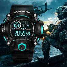 New Style Sports Student Electronic Watch, Night Light Watch For Teenagers, Adults, Boys, Girls, High/Middle School Students