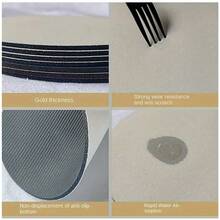 1 套 6 个圣诞雪人杯垫、硅胶耐热垫、节日餐桌装饰、节日房间装饰、主题派对配件、理想的圣诞礼物 - 彩色 - 查看 7