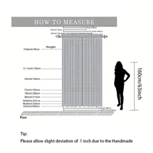 1pc Minimalist Beige Blackout Curtain With Pockets, Black Blackout Coating, Soundproof And Heat Insulation, Lightweight Polyester Fabric, Easy Care, For Room Darkening, Light-Sensitive People, Bedroom, Living Room, Office, Kitchen