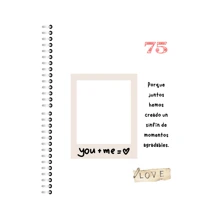 Cuaderno 100 Razones Por Las Que Te Amo - Blanco - Ver 3