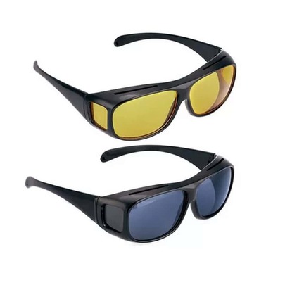 Set De 2 Gafas De Visión Diurna Y Nocturna Conducción Uv400