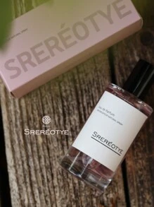 SREREOTYE 50毫升冬季派对香水，花香调，东方花香，清新优雅，持久留香，身体喷雾，礼盒包装，约会之夜香氛喷雾 - 花卉印花 - 查看 10