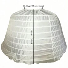 Big 6/9/12 Hoop Petticoat For Ball Gown Wedding Dress Fall Clothes For Women - Multicolor - View 9
