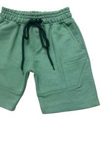 Bermuda para Meninos Moletom Moletinho de Algodão Confortável Infantil Juvenil 04 ao 16