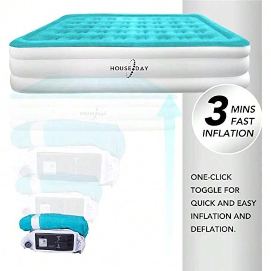 Twin Air Mattress Airbed With Built In Electric Pump Mode en ligne
