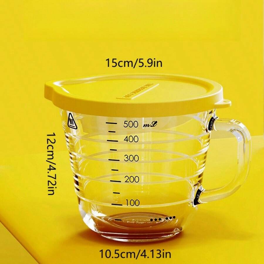 New Graduated Milk Cup Glass Cup Measuring Cup Water Cup Heating