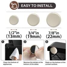 16 piezas de deslizadores autoadhesivos para electrodomésticos de cocina, trucos de cocina que facilitan el movimiento y ahorran espacio, accesorios esenciales de cocina para electrodomésticos pequeños