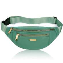 Pellet Digital Electronic Technology Co Belt Bag Waist Pack Crossbody Bag Fanny Pack Phone Holder - màu xanh lá - Xem 1