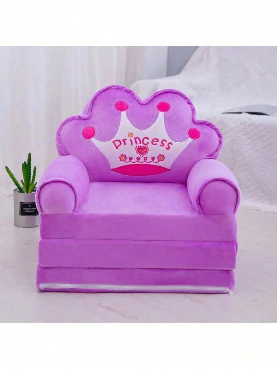 Kids Couch Fold Out Foldable Princess Chair For Toddlers 13 Sofa Bed