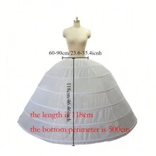 Big 6/9/12 Hoop Petticoat For Ball Gown Wedding Dress Fall Clothes For Women - Multicolor - View 10