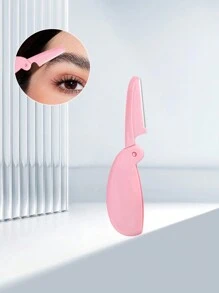 CIMACA 1 kéo tỉa lông mày màu hồng kèm lược cho người mới bắt đầu, dụng cụ tỉa lông mày / 1 dao cạo lông mày gấp gọn màu hồng kèm microguard, lưỡi dao bằng thép không gỉ cho người mới bắt đầu trang điểm / Bộ 2 dụng cụ tỉa lông mày màu hồng, gồm 1 kéo tỉa lông mày màu hồng kèm lược và 1 dao cạo tỉa lông mày gấp gọn màu hồng / Bộ 3 dụng cụ tỉa lông mày màu hồng, gồm 1 kéo tỉa lông mày màu hồng kèm lược - Hồng - Xem 10