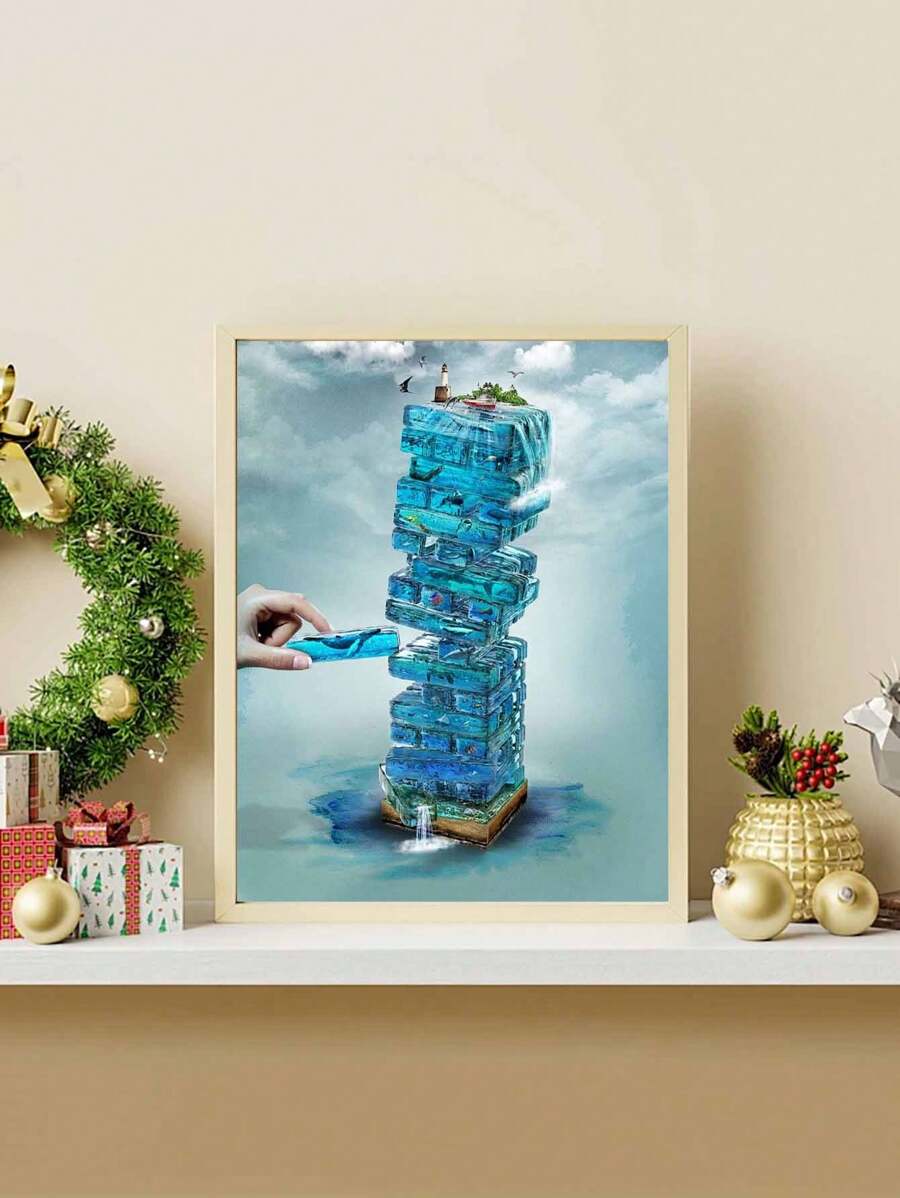 DIY Abstract Square Digital Painting Ignite Your Creative Life, Paint