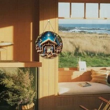 全新客厅、餐厅、卧室、酒吧、咖啡厅装饰人物饰品、圣诞节节日礼物、装饰 - 彩色 - 查看 2