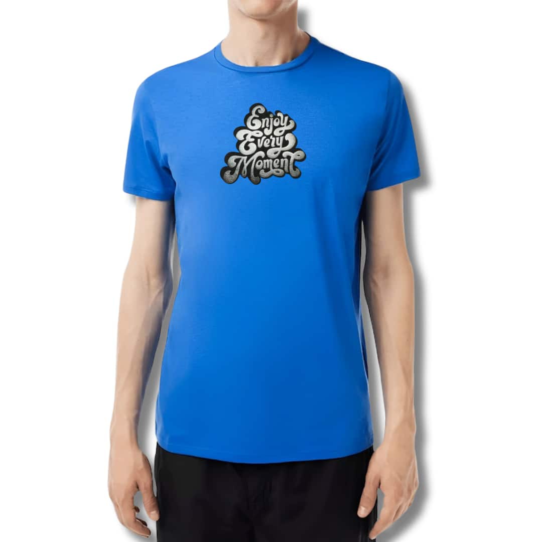 Men's Shirt S To G3 100% Cotton 40.1 - Unisex Streetwear T-Shirt - 寶藍色 - 查看 1