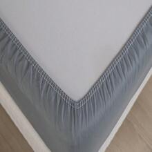 400 Thread Count Bedding Set With Elastic Band Hotel Standard All Sizes - Negro - Ver 3