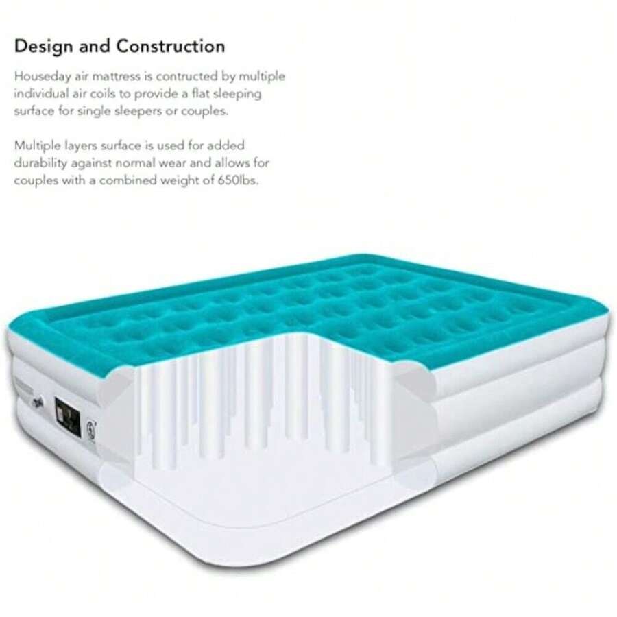 Twin Air Mattress Airbed With Built In Electric Pump Mode en ligne