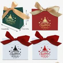 5/20 Stück Weihnachtsgeschenkboxen Kekse Süßigkeitenbox Weihnachtsbaum Fröhliche Weihnachten Dekorationen 2025 Weihnachten Neujahrgeschenke