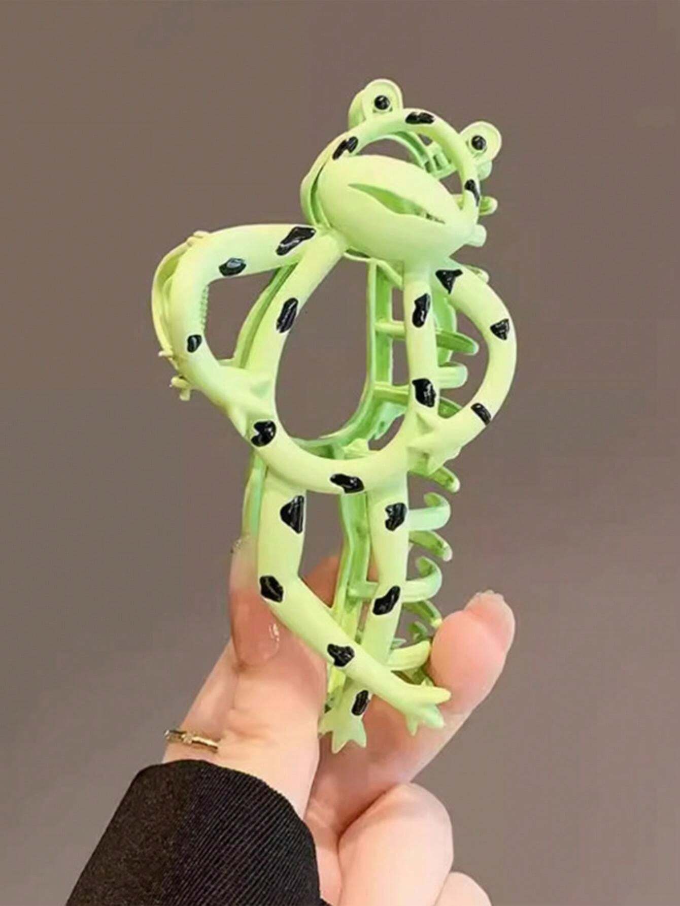 Ropa Para Mascota Forma De Rana - Talla única De Algodón Verde, Divertida Y Abrigada - Ideal Para Fiestas Y Fotos
