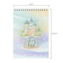 iscool Sketchbook Magic Drawing Pad A4 Prince 180g - hoàng tử - Xem 5