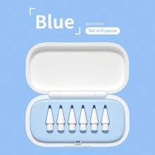 Silicone Apple Pencil Tip Cap Compatible With Apple Pencil 1st/2nd Gen, Quiet Stylus Nib Compatible With IPad Paper-Like Screen Protector - Multicolor - View 10