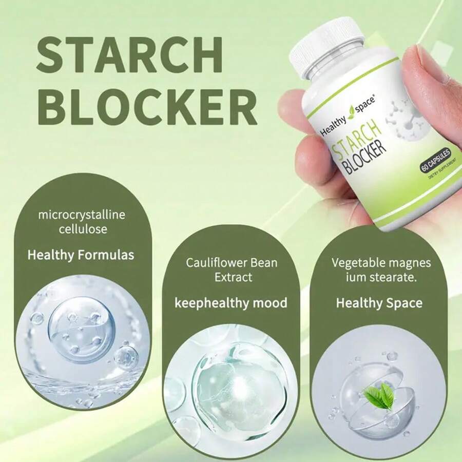 Carbohydrate Blocker Healthy Weight Control, Easy To Manage Carbohydrate Intake, Reduce