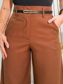 Marrant Pantalona Tailored Dress Pants - 鏽棕色 - 查看 3