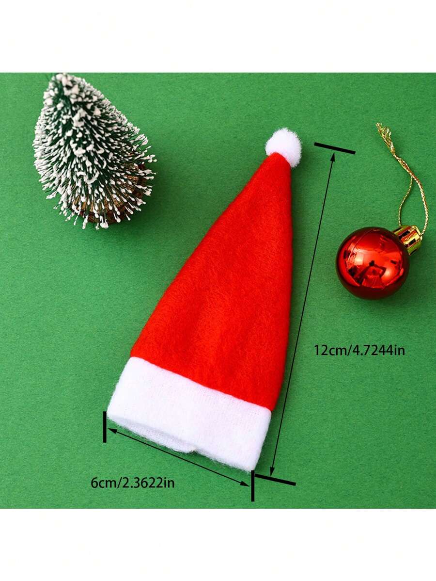 10 Pieces Of Fleece Cloth Knife And Fork Hats [6cm * 12cm] SHEIN USA