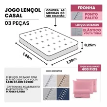 400 Thread Count Bedding Set With Elastic Band Hotel Standard All Sizes - Negro - Ver 6
