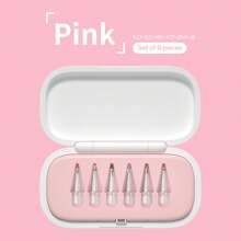 Silicone Apple Pencil Tip Cap Compatible With Apple Pencil 1st/2nd Gen, Quiet Stylus Nib Compatible With IPad Paper-Like Screen Protector - Multicolor - View 12