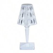 Đèn bàn trang trí pha lê Rhinestone sạc thời trang, đèn LED cạnh giường ngủ tạo không khí sáng tạo - Nhiều màu - Xem 12