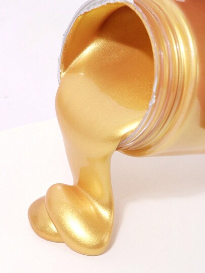 14 Colors Metallic Gold Acrylic Paint, Waterproof & Fade Resistant, Suitable For Statue Coloring, DIY Handicraft & Clothing Graffiti Back To School