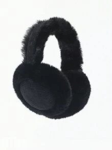 1 chiếc bịt tai ấm áp thời trang màu tương phản dành cho nữ vào mùa đông - Nhiều màu - Xem 9