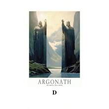 1 件复古旅行海报在世界中心，黑暗森林或坦克塔，电影，墙壁艺术，帆布画，北欧海报，客厅装饰，秋季装饰，乡村油画无框 - 多色 - 查看 15