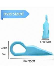 1 Pieza Organizador De Sábana Para Levantar El Colchón, Clips Ergonómicos Para Sábana y Faldón De Cama,Fácil De Ajustar En Todas Las Esquinas,Utilizado Para Cambiar y Disponer Las Sábanas De La Cama - Azul - Ver 7