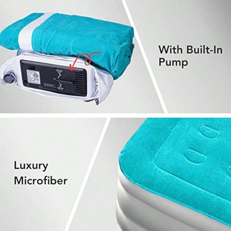 Twin Air Mattress Airbed With Built In Electric Pump Mode en ligne
