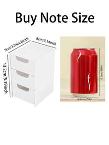 3 层抽屉收纳盒、化妆品收纳盒、桌面收纳盒、迷你桌面收纳盒、珠宝和化妆品抽屉收纳盒、多功能收纳盒、护肤品抽屉收纳盒、可折叠塑料盒最佳礼物 - 彩色 - 查看 10