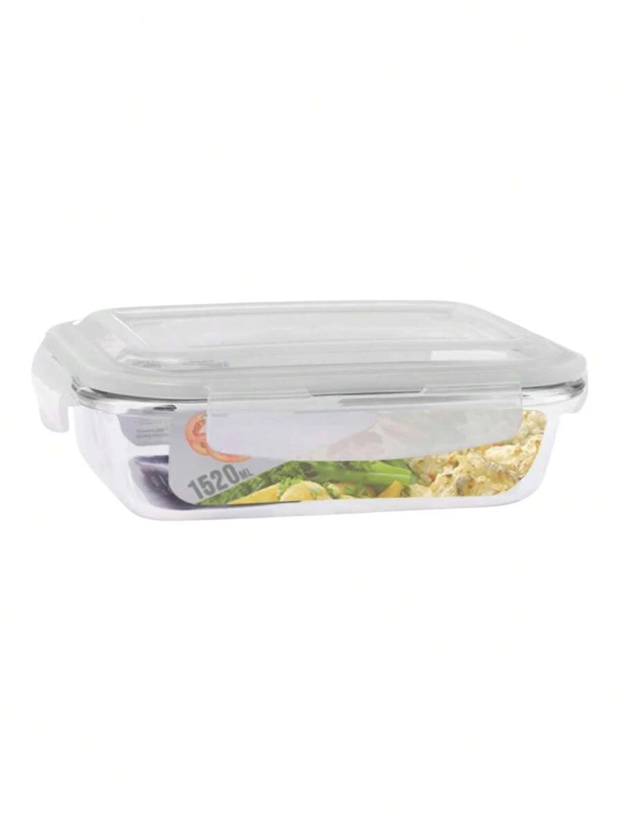 1520ml Airtight Glass Jar Fitness Food Reeducation - 無色 - 查看 1
