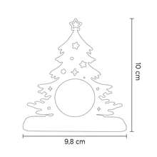 Kits de Porta Bombom de Árvore Natalina - Lembrancinhas de Natal - Kit com 30 uni. - Visão 3